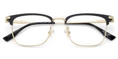 Men's Titanium Eyeglass Frames with Browline Shape