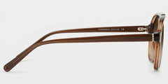 Drew Brown and Orange Aviator Glasses for Women | ZEELOOL