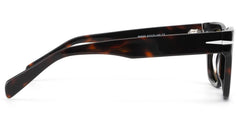 Renzo Rectangle Polarized Sunglasses in Acetate Material