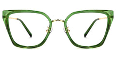 Martine Square Green Glasses | Zeelool Glasses