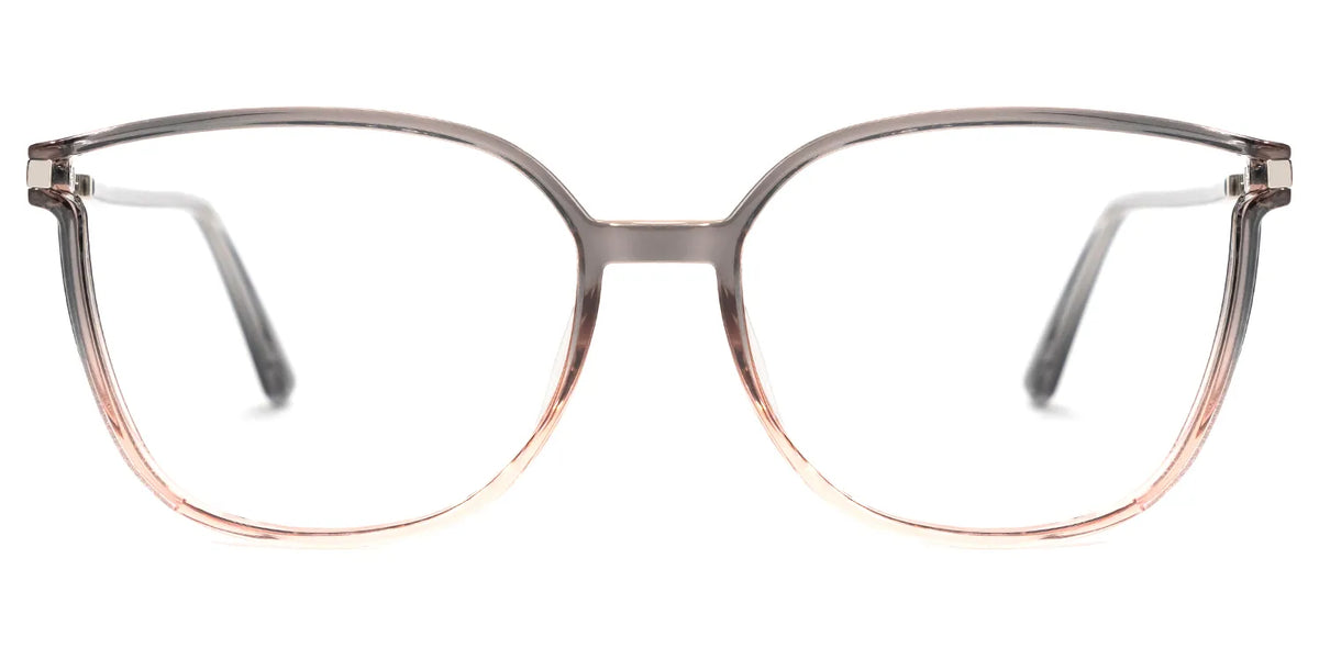 Rodz Square Gray-Pink Eyeglasses and Glasses Frames