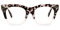 Rectangle Tandy Light Tortoise Frame Glasses | Zeelool