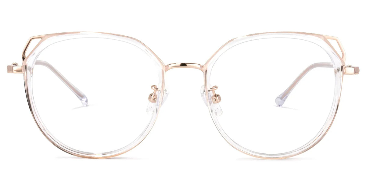 Ofelia Cateye Clear Glasses | Zeelool Glasses