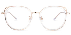 Ofelia Cateye Clear Glasses | Zeelool Glasses
