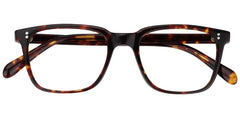 Lamont Rectangle Tortoise Frame Glasses | Zeelool