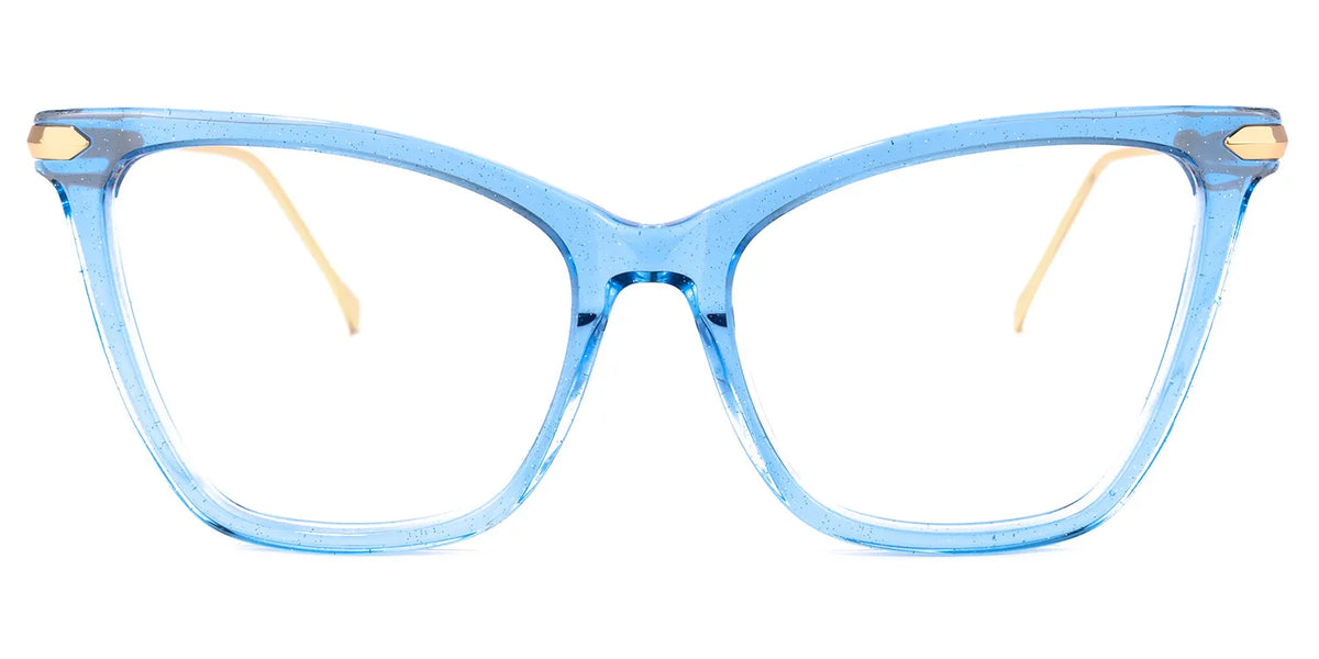 Hilary Butterfly Blue Glasses | Zeelool Glasses