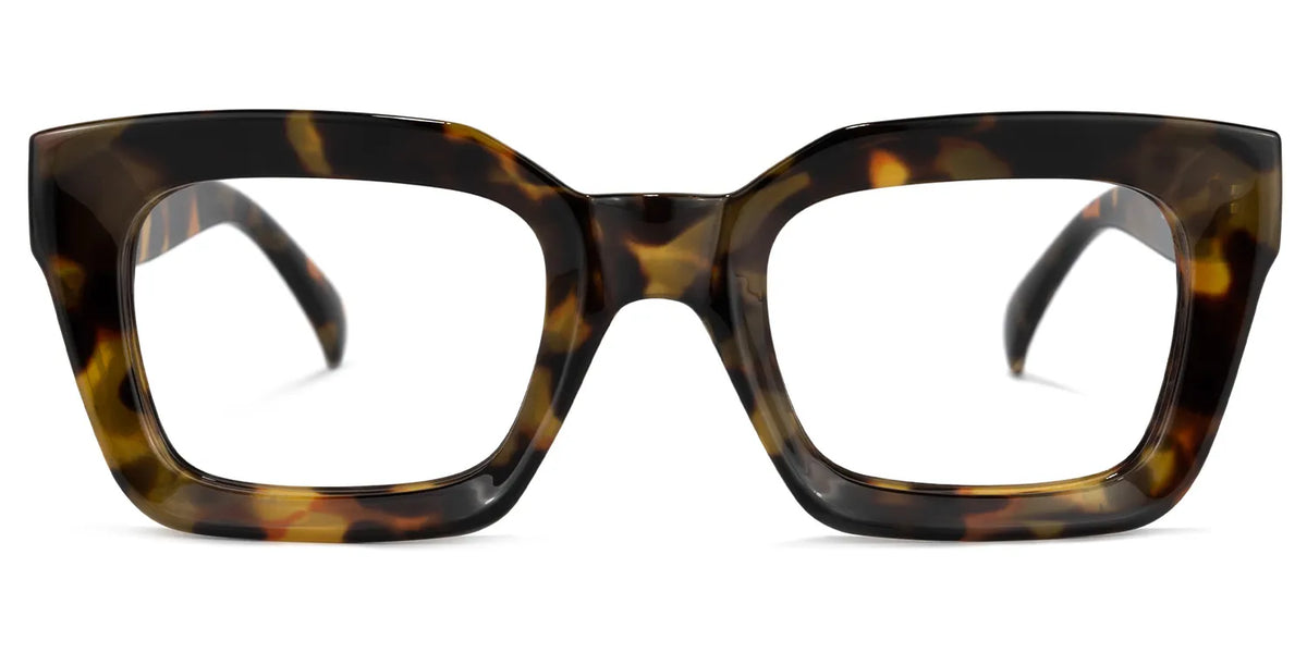Nevaeh Square Tortoise Eyeglasses For Women and Men