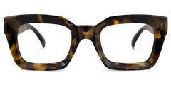 Nevaeh Square Tortoise Eyeglasses For Women and Men