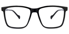 Burgos Square Black Glasses | Zeelool Glasses