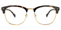 Lasha Browline Gold Glasses | Zeelool Glasses