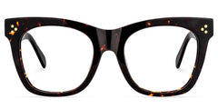Gordon Rectangle Tortoise Frame Glasses | Zeelool