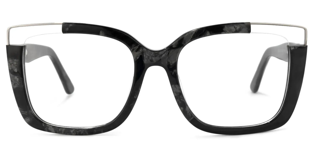 Dortch Square Black-Marble Glasses | Zeelool Glasses