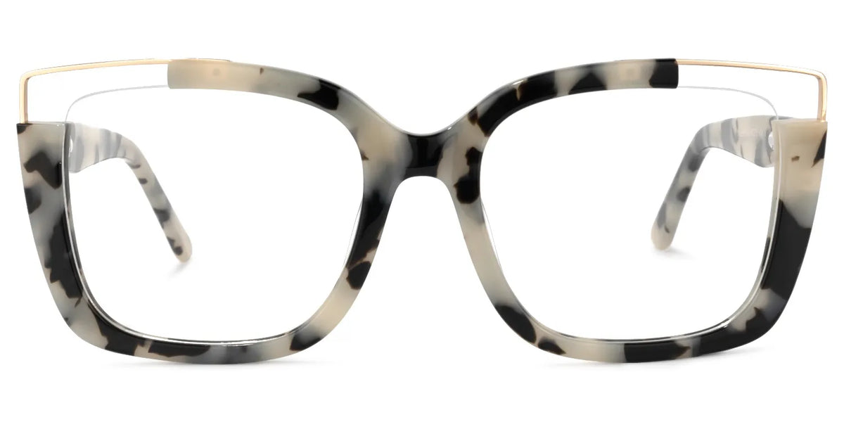 Dortch Square Light-Tortoise Frame Glasses | Zeelool