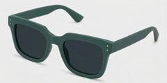 Liizbeett Square Eyeglasses with Dark Green Frames