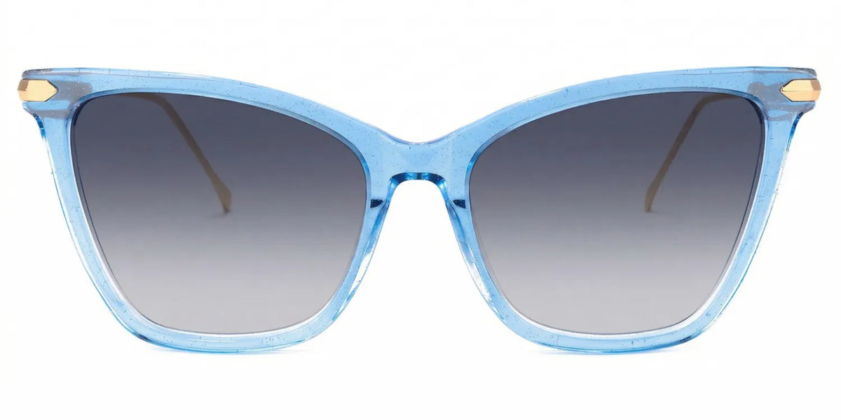 Hilary Butterfly Blue Glasses | Zeelool Glasses
