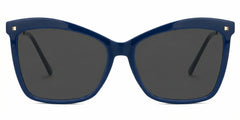 Isaebella Butterfly Blue Frame Glasses | Zeelool Optical