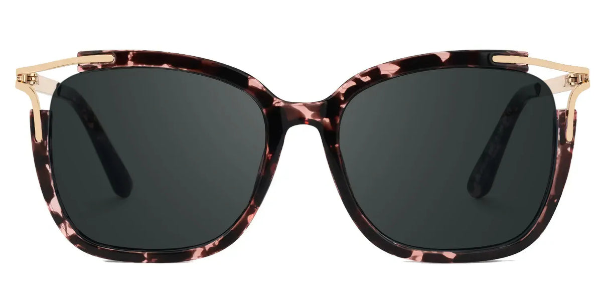 Spring hinges Sidibe Sunglasses, Sidibe Tortoise Sunglasses -Zeelool