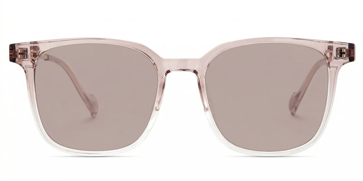 Chloe Pink Square Prescription Glasses | Zeelool