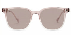 Chloe Pink Square Prescription Glasses | Zeelool