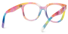 Rainbow Square Frame Glasses - Harrell on Sale | Zeelool