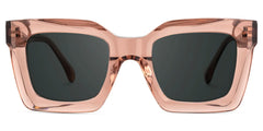 Lobo Square Beige Sunglasses Frames