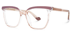 Square Tawana Purple Glasses deals -Zeelool Glasses