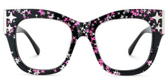 Designer Minfia Eyeglasses Black Frames Glasses
