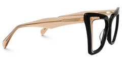 Brooklyn Cateye Black-Brown Eyeglasses and Glasses Frames