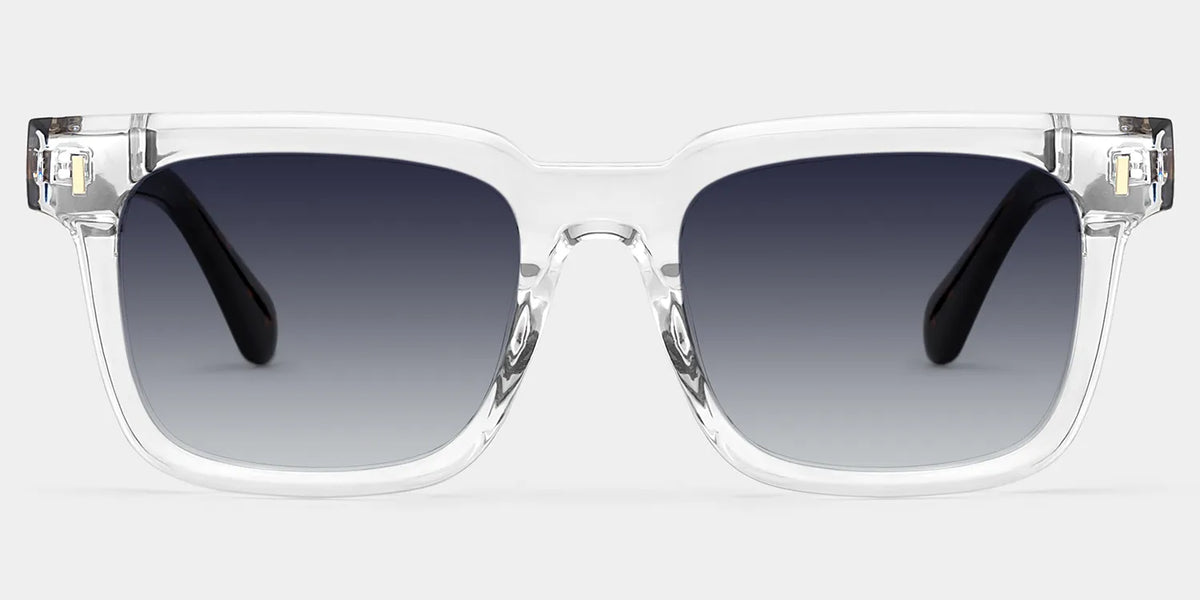 Connor transparent full rim rectangle eyeglasses Online | ZEELOOL