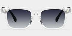Connor transparent full rim rectangle eyeglasses Online | ZEELOOL