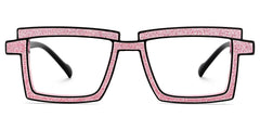 Zephyr Pink Glasses in Cyberpunk Style Eyeglasses
