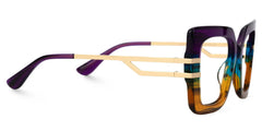 Designer Poutine Glasses in Mixed-Materials Full-frame