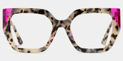 Viva Tortoise Frame Glasses with Square Frame Online | ZEELOOL