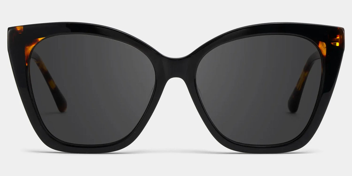 Kira Black Frame Glasses with Butterfly Frame Online | ZEELOOL