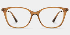 Finch Brown Rectangle Glasses | Timeless Athleisure Frame