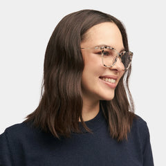 Westley Butterfly Light-Tortoise Glasses | Zeelool Glasses