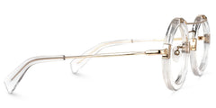 Martis Round Clear Glasses | Zeelool Glasses