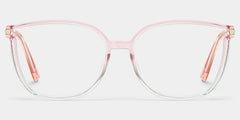 Square Rodz Two-tone Eyeglasses with Clear Frames