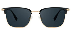 Men's Titanium Eyeglass Frames with Browline Shape