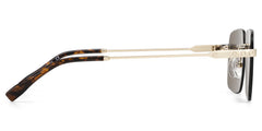 Rey Gold Rectangle Sunglasses Online | Zeelool