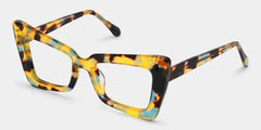 Kairos Cat-eye Acetate Tortoise Eyeglasses | Zeelool