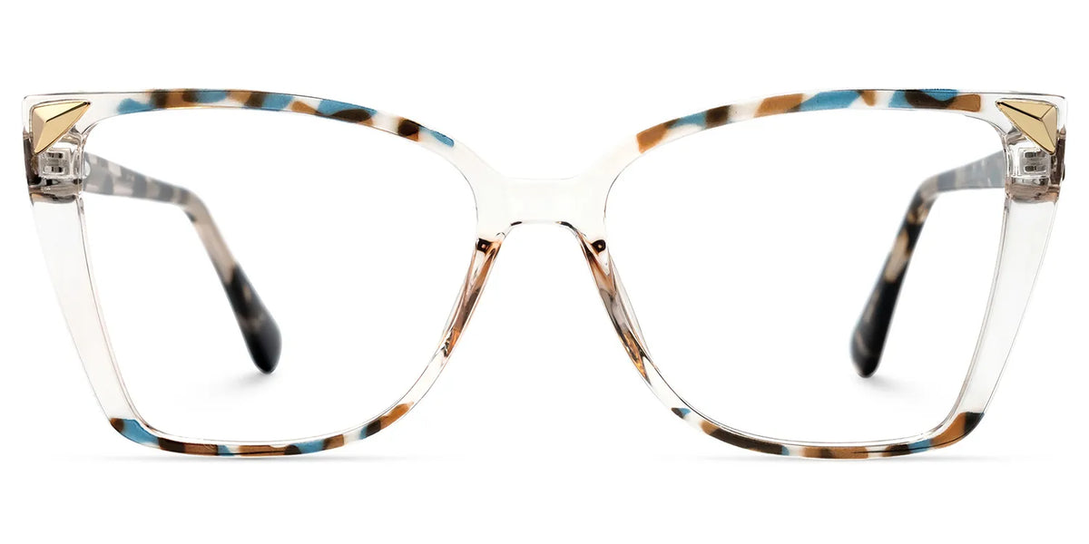 Clear Tortoise Shelia Butterfly Frame Glasses for Women