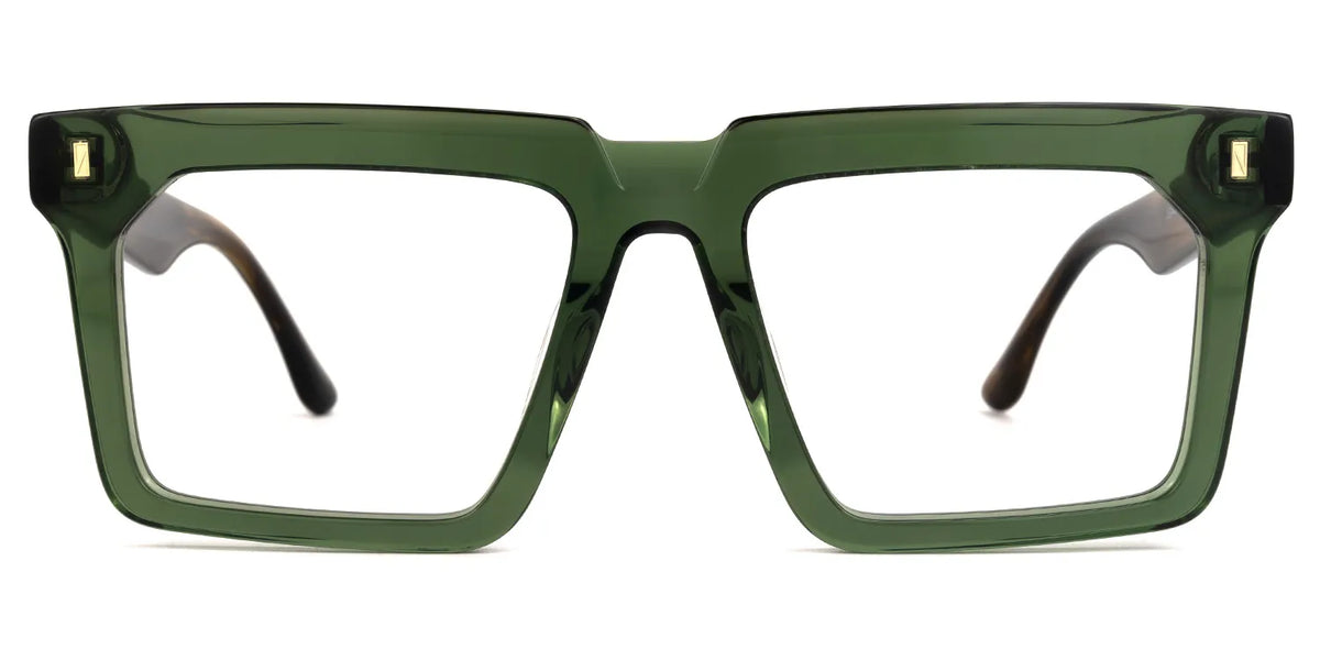 Moreland Rectangle Green Eyeglasses & Glasses Frames