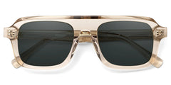 Nomad Rectangle Polarized Sunglasses in Acetate Material