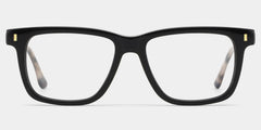 Rectangle Black Eyeglasses- Travis Acetate Frame Glasses