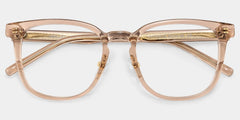 Hailey Beige Frame Glasses with Square Frame Online | ZEELOOL