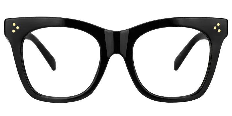 Gordon Rectangle Black Eyeglasses & Glasses Frames