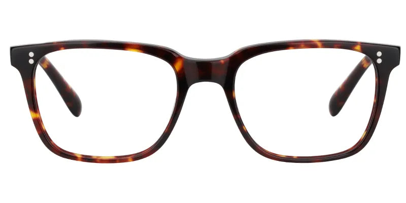 Lamont Rectangle Tortoise Frame Glasses | Zeelool
