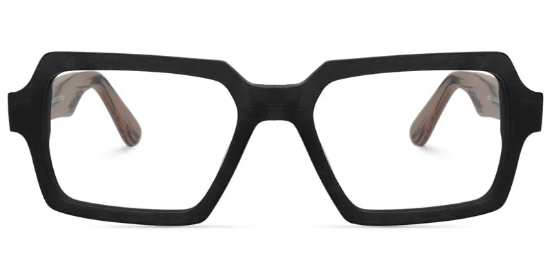 Arthur Geometric Black Eyeglasses and Thin Frames