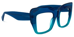 Charmaine Blue-Green Frame Glasses | Zeelool Optical